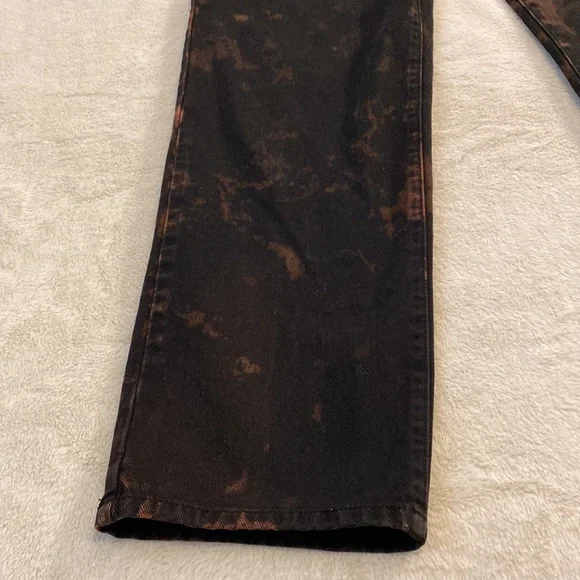 DKNY Black Bleached Slim Straight Jeans - 40 x 34 - Picture 5 of 14